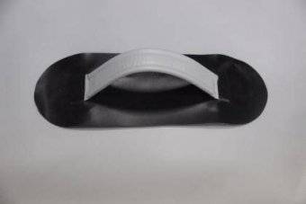 Ручка пвх рулевого (Черн-сер