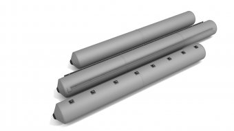 Прямой надувной баллон диаметр D35