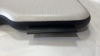 Фиксатор аэрдека к транцу лодки