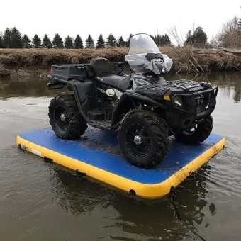 Надувной плот для квадроцикла 3х2м