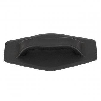 Ручка лодочная шестиугольная (Черная)