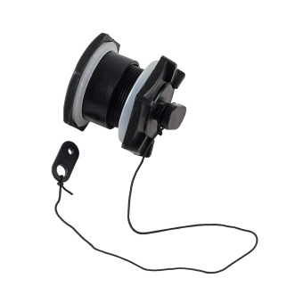 Клапан сливной для лодки ПВХ 24-36мм (Черный)